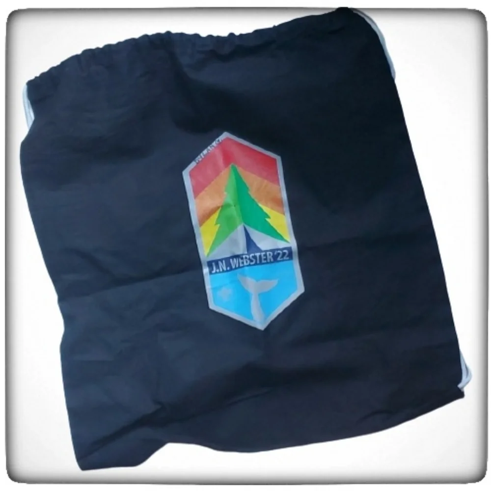 BoyScouts J.N. Webster 22  Cotton Drawstring Bag